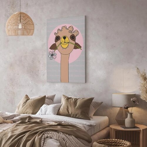  Slika - Happy Llama (1 Part) Vertical 80x120 Standard Slike