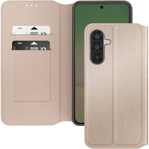 AVIZAR Preklopni etui za Galaxy A37 z držalom za kartice in funkcijo stojala, Zlata, (5000274325) Cene