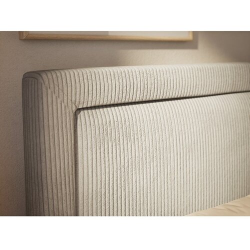 Maison de R&amp;ecirc;ve Sivi boxspring krevet s prostorom za odlaganje 180x200 cm Fresco &amp;ndash; Slike