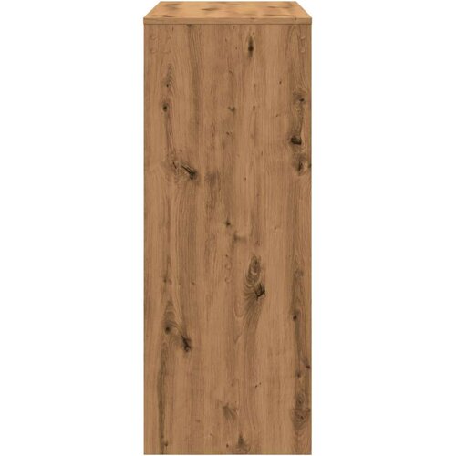VidaXL Barski stol s držačima boja hrasta 90x40x103,5 cm drveni Slike