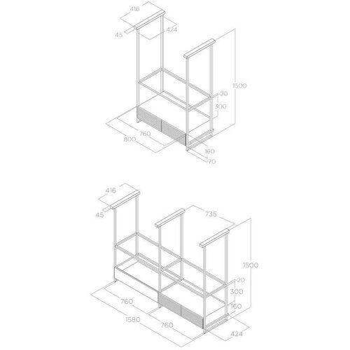Elica otočna napa OPEN SUITE SUPERIOR BL MAT/F/80 Cijene