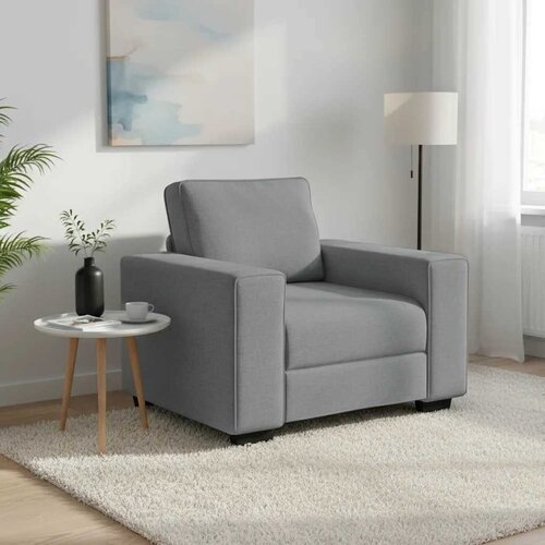 SOFA fotelja svijetlosiva 100x77x82 cm tkanina Cijene