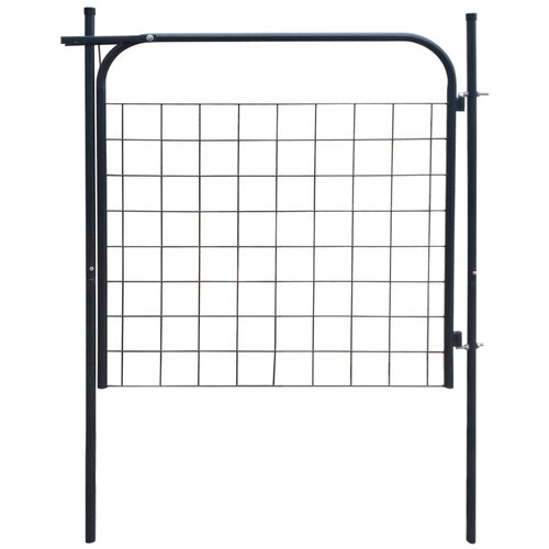 vidaXL vrtna vrata za ogradu 100x100 cm antracit Cijene
