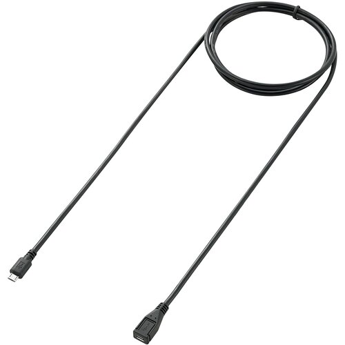 Renkforce USB kabel USB 2.0 USB-mikro-B vtič\, USB-mikro-B vtičnica 1.80 m črna pozlačeni konektorji RF-5046550, (20416620) Cene