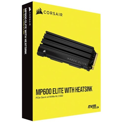 Corsair ssd M.2 nvme 2TB MP600 elite Gen4x4 6500MBs/7000MBs CSSD-F2000GBMP600EHS Slike