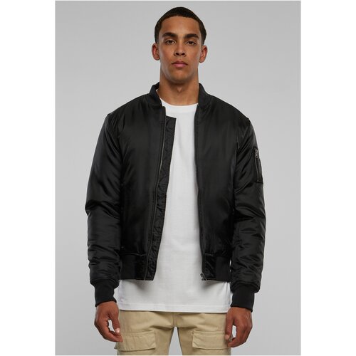 Urban Classics Basic Bomber Jacket Black Slike
