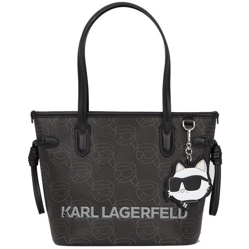 Karl Lagerfeld Torbe IKON MOO CC SM TOTE Črna Slike