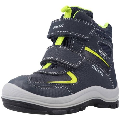 Geox Škornji B FLANFIL BOY WPF B Modra Cene