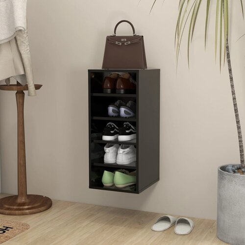 vidaXL ormarić za cipele crni 31,5 x 35 x 70 cm od iverice Cijene