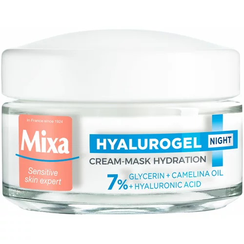 Mixa nočna krema za obraz - Hyalurogel Night Cream