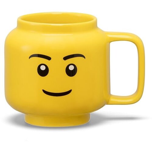 Lego Žuta keramička dječja šalica 255 ml Head - Cijene