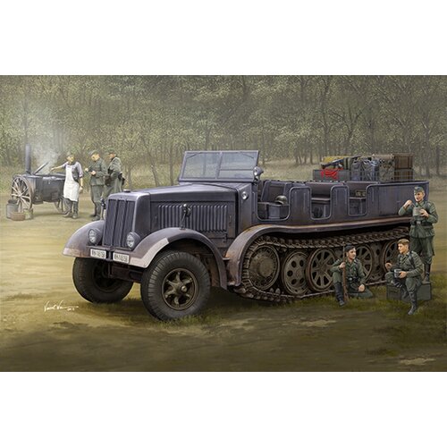 Trumpeter Sd.Kfz.8 (DB9) Half-Track Artillery Tractor, (21287403) Slike