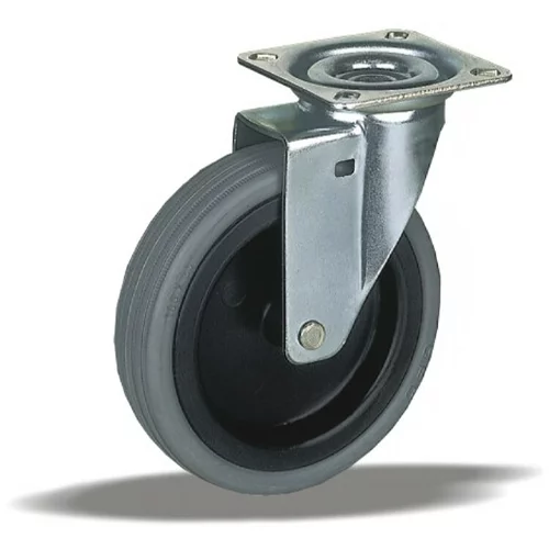 Liv zakretni kotač za transportna kolica (Promjer kotačića: 100 mm, Nosivost: 150 kg, Kuglični ležaj)