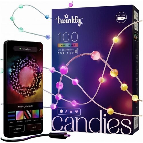 TWINKLY Candies LED Christmas tree lights TWKP100RGB-T 6 m Cijene
