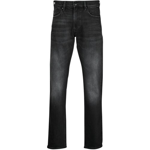 G-star Raw Jeans straight MOSA STRAIGHT Črna Cene