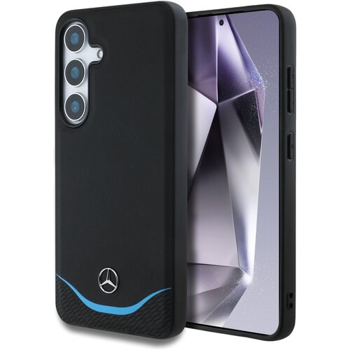 Mercedes etui usnjen kontrast modra horizontalna krivina za samsung galaxy, (5000012361) Slike