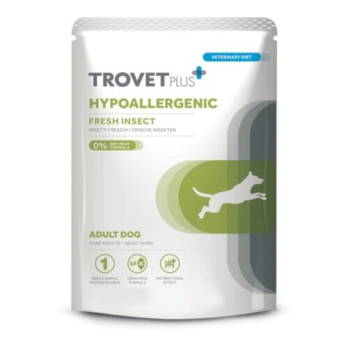 Trovet plus hypoallergenic kesica za pse - insect 300g Cene