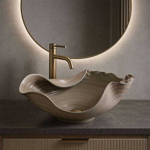 REA Bath Umivalnik na podstavku HM-17 Handmade ART Slike