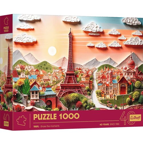 Trefl 3D Puzzle 40th anniversary of - Paris 40044 - 1.000 delova Slike