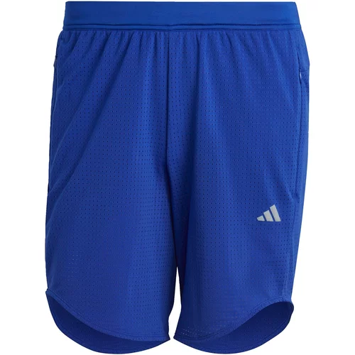 Adidas Sportske hlače 'Hiit Mesh ' kraljevsko plava / svijetlosiva