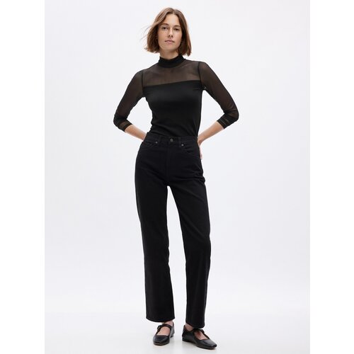 GAP Sheer Long Sleeve Top - Women Slike