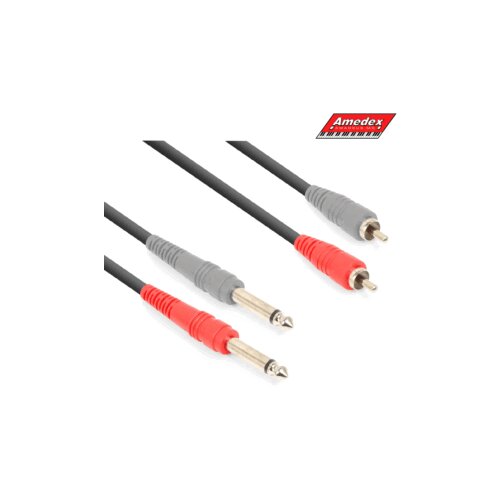 Kabal Vonyx 3 cables CX324 2×6.3Mono-2xRCAM 3M 177.754 Cijene