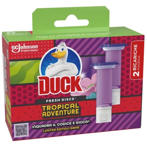 Duck WC osveživač disc tropical adventure 72ml Cene
