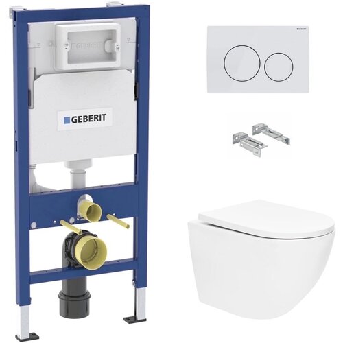 Geberit GEBBS67D20B sat wc školjka s kompletom duofix 458.103.00.1 Delta20 Cene