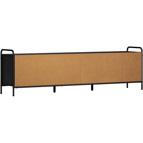  TV ormar 167,5 x 33 x 50 cm Crni hrast Konstruirano drvo Slike