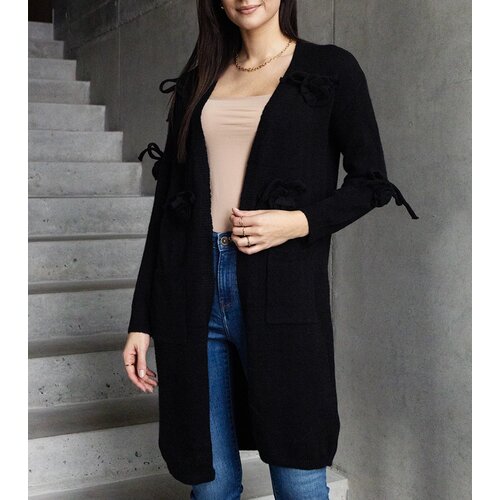 Gemre Long Black Cardigan Lira Cijene