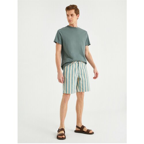 Koton shorts - Green - Normal Waist Slike