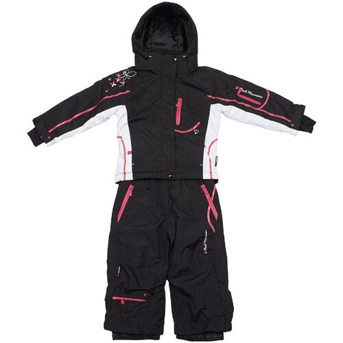 Peak Mountain Hlače Ensemble de ski fille GAULINE Črna Cene