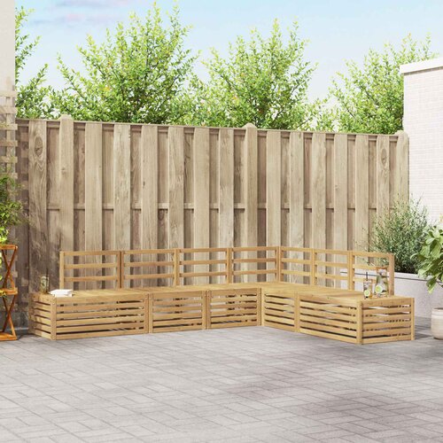  Set vanjskih sofa 6 Komad Bijela Cijene