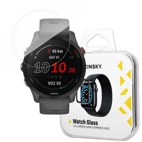 Wozinsky SZKŁO HARTOWANE NA EKRAN Z RAMKĄ DO GARMIN FORERUNNER 255 CZARNE, (21911380) Cene