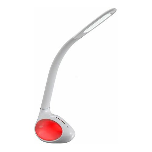 Bright Starts LED Desk Lamp White 8W (RGB/Flexible Arm/Side LEDs/Adapter) Slike