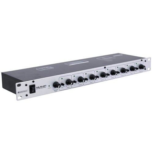 Monacor MLM-81 Microphone/Line Mixer, 8 kanalni - - Audio-Kondric Slike