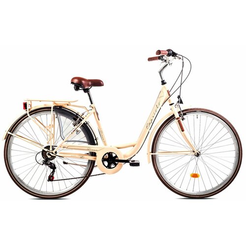 Capriolo ženski bicikl tour-diana city 28''/6HT krem-braon 81330 Slike