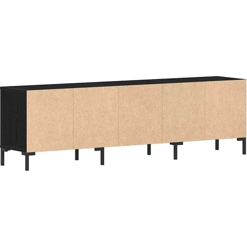  ormar 150 x 30 x 44,5 cm Crni hrast Konstruirano drvo Slike