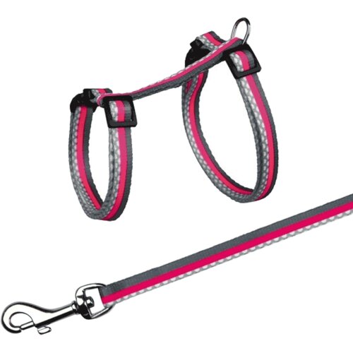 Trixie Am i povodac za mace od najlona - roze Slike