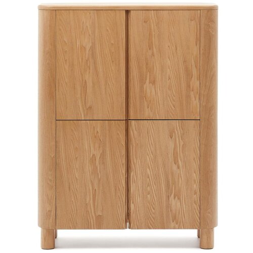 Kave Home Ormarić u dekoru jasena u prirodnoj boji 100x134x40 cm Salaya – Cijene