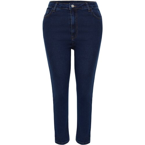 Trendyol Curve Blue Stretchy Skinny Jeans Slike