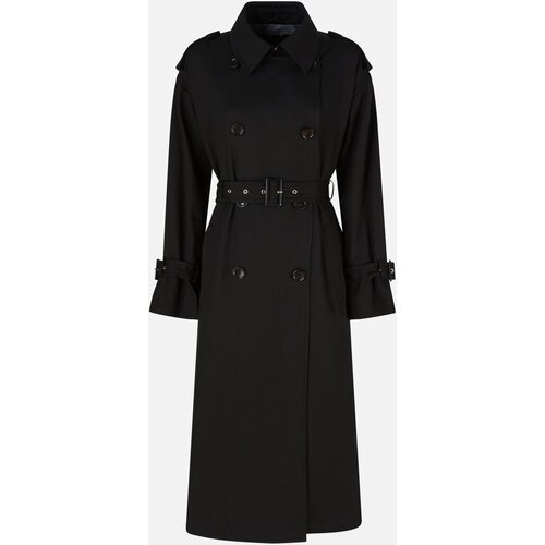 Geox Black women's trench coat Diamond - Women's Slike