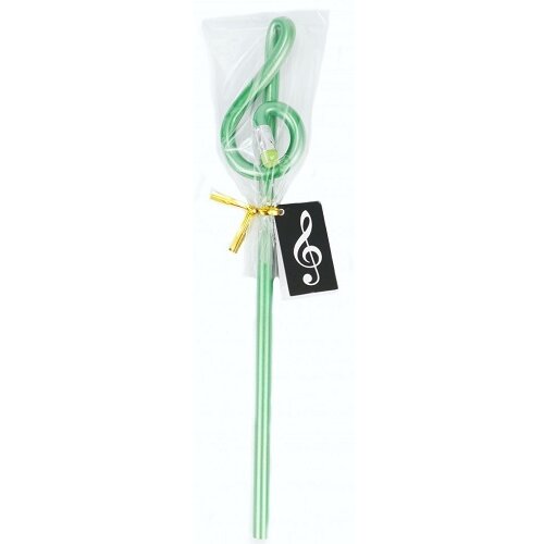  AGIFTY B 1025 Pencil g-clef green (L: 24 cm) - olovka Slike