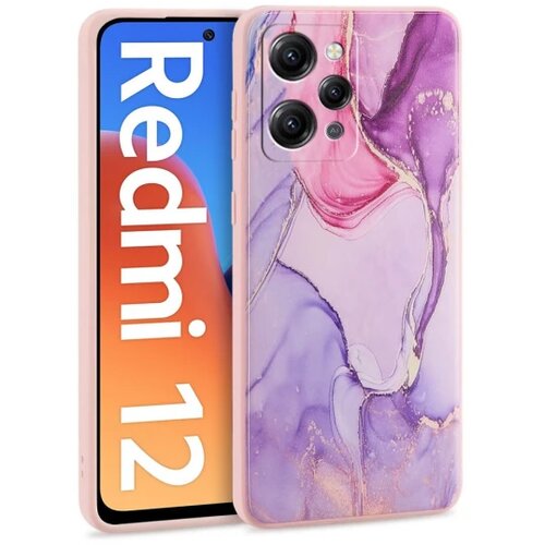 TECH-PROTECT MOOD maska za XIAOMI REDMI 12 MARBLE Slike