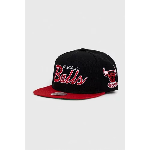 Mitchell & Ness Kapa s šiltom Chicago Bulls črna barva