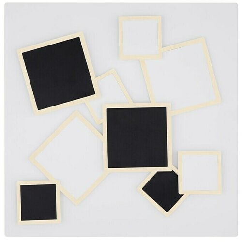 x Lavida LED stropna svetilka Capri (D x Š x V: 50 x 50 x 6,5 cm, bela barva, toplo bela, 1.900 lm) Cene