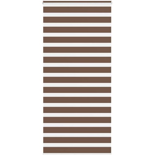 vidaXL Zebra zavesa rjava 115x200 cm širina blaga 110,9 cm poliester, (5000297122) Cene