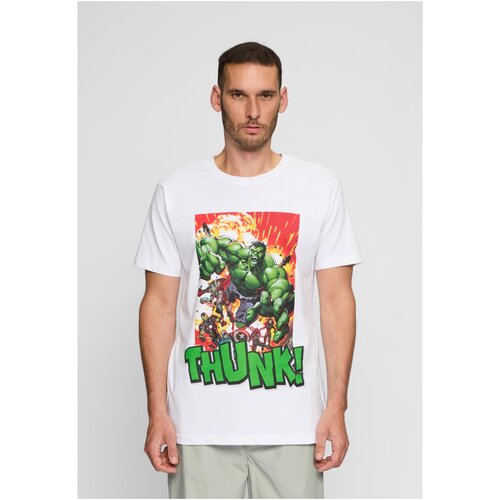 Merchcode White Avengers Explosion T-shirt Slike