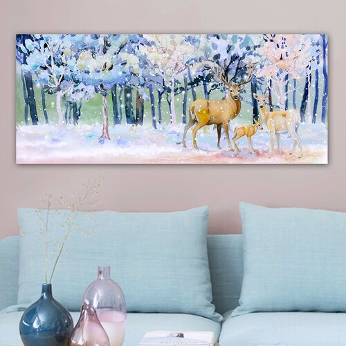 Opviq slika na platnu 50x120cm Cene