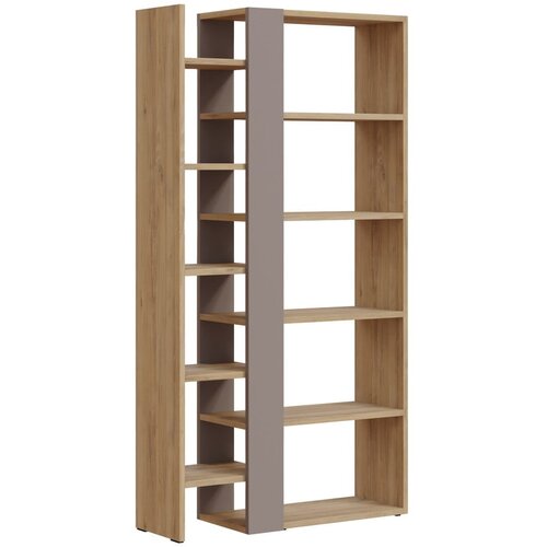 Marckeric Biblioteka u dekoru hrasta 80x152 cm Axel – Cijene